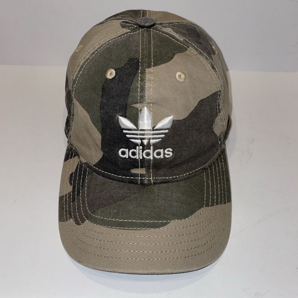 Adidas Camo Ball Cap One Size Adjustable